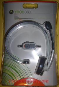 Xbox 360 Headset Official Microsoft - Small Plug Box Front 200px