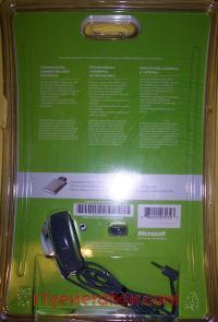 Xbox 360 Headset Official Microsoft - Small Plug Box Back 200px