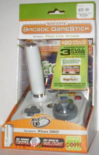 Arcade GameStick Mad Catz Box Front 200px