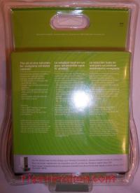 Xbox 360 Wireless Controller with Play & Charge Kit Black Box Back 200px