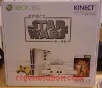 Microsoft Xbox 360 S Star Wars 320GB Kinect Bundle Box Back 200px