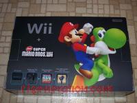 Nintendo Wii New Super Mario Bros. Wii & Music CD Bundle Box Back 200px