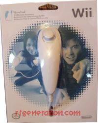 Nintendo Wii Nunchuk White Box Front 200px