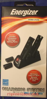 Energizer Charging System for Wii U & Wii  Box Front 200px