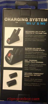 Energizer Charging System for Wii U & Wii  Box Back 200px