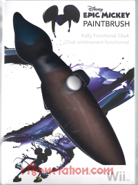 Epic Mickey Paintbrush  Box Front 200px