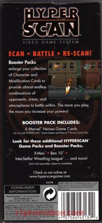 Marvel Heroes Booster Pack  Box Back 200px