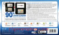 Nintendo 3DS XL Blue/Black 90% Larger Screens Box Back 200px