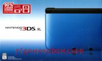 Nintendo 3DS XL Blue/Black 90% Larger Screens Box Front 200px