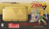 Nintendo 3DS XL The Legend of Zelda: A Link Between Worlds Bundle Box Front 200px