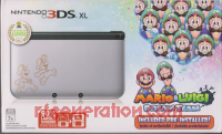 Nintendo 3DS XL Silver Mario & Luigi Edition Box Front 200px