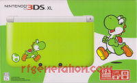 Nintendo 3DS XL Yoshi Edition Box Front 200px