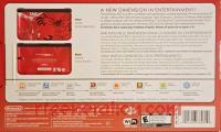 Nintendo 3DS XL Pokemon X & Y Red Edition Box Back 200px