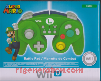 Hori Battle Pad for Wii U Luigi Box Front 200px