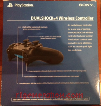 DualShock 4 Controller Jet Black Box Back 200px