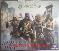 Microsoft Xbox One Assassin's Creed Unity Bundle Box Back 200px