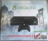 Microsoft Xbox One Assassin's Creed Unity Bundle Box Front 200px
