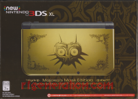 new Nintendo 3DS XL Majora's Mask Edition Box Front 200px
