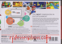 new Nintendo 3DS Super Mario 3D Land & Faceplate Bundle Box Back 200px