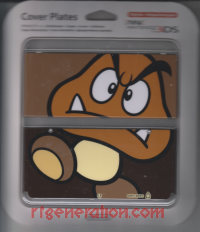 new Nintendo 3DS Cover Plate Goomba #51 Box Front 200px