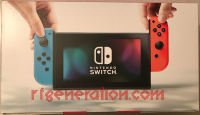 Nintendo Switch Neon Red / Neon Blue Joy-Con Box Back 200px