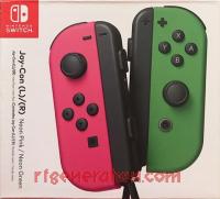 Joy-Con (L) / (R) Neon Pink / Neon Green Box Front 200px