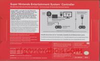 Super Nintendo Entertainment System Controller  Box Back 200px