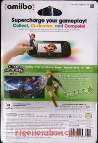 Amiibo: Super Smash Bros.: Link  Box Back 200px