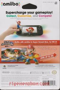 Amiibo: Super Smash Bros.: Mario  Box Back 200px