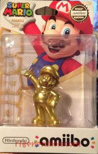 Amiibo: Super Mario Bros.: Mario Gold Box Front 200px
