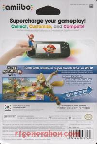 Amiibo: Super Smash Bros.: Fox  Box Back 200px