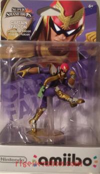 Amiibo: Super Smash Bros.: Captain Falcon  Box Front 200px