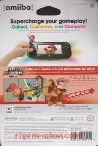 Amiibo: Super Smash Bros.: Diddy Kong  Box Back 200px