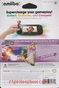 Amiibo: Super Smash Bros.: Zelda  Box Back 200px