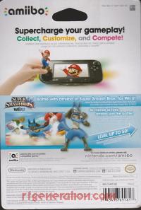 Amiibo: Super Smash Bros.: Lucario  Box Back 200px