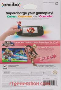 Amiibo: Super Smash Bros.: Shulk  Box Back 200px