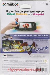 Amiibo: Super Smash Bros.: Meta Knight  Box Back 200px
