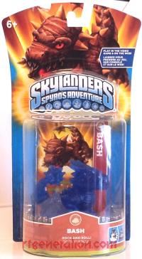 Skylanders Spyro's Adventure: Bash Blue Box Front 200px