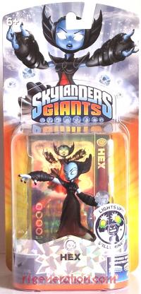 Skylanders Giants: Hex Lightcore Box Front 200px