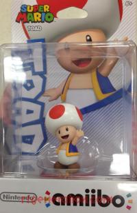 Amiibo: Super Mario Bros.: Toad  Box Front 200px