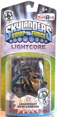 Skylanders Swap Force: Legendary Grim Creeper Lightcore Box Front 200px