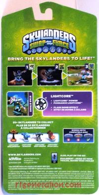 Skylanders Swap Force: Star Strike Lightcore Box Back 200px