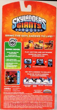 Skylanders Giants: Sonic Boom Glow in the Dark Box Back 200px