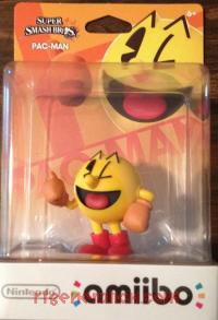 Amiibo: Super Smash Bros.: Pac-Man  Box Front 200px