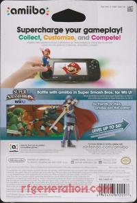 Amiibo: Super Smash Bros.: Lucina  Box Back 200px