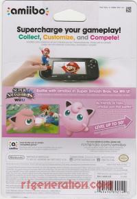 Amiibo: Super Smash Bros.: Jigglypuff  Box Back 200px