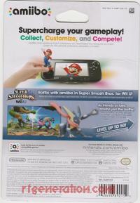 Amiibo: Super Smash Bros.: Greninja  Box Back 200px
