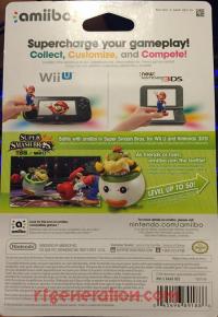 Amiibo: Super Smash Bros.: Bowser Jr.  Box Back 200px
