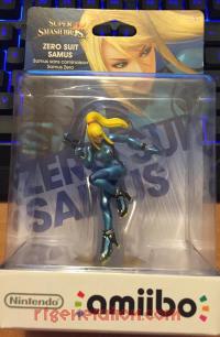 Amiibo: Super Smash Bros.: Zero Suit Samus  Box Front 200px