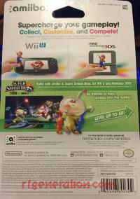 Amiibo: Super Smash Bros.: Olimar  Box Back 200px